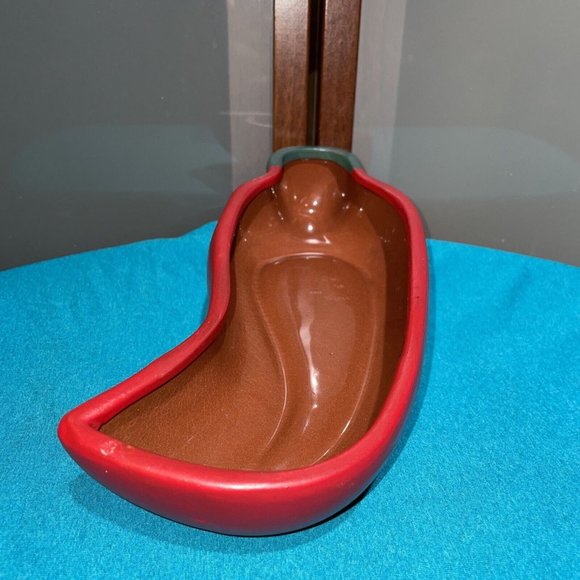 Giftco Vintage Ceramic Chili Pepper Jalapeno Southwestern Serving Dish Dip Bowl - Picture 3 of 9